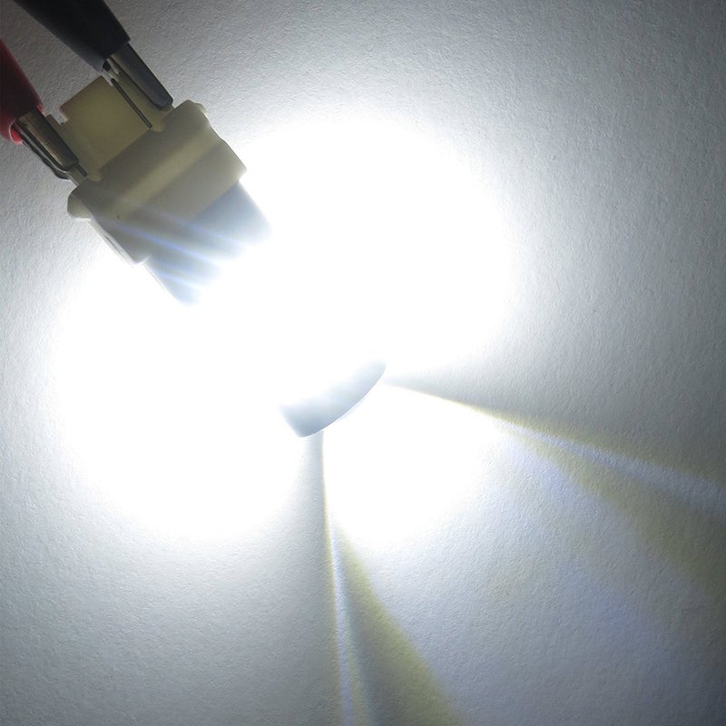 Alla Lighting T25 3157 3156 Strobe Reverse Light LED Bulbs, 6000K Xenon White Super Bright Flashing Back-up Lamps 2835 39-SMD 3056 3156 4057 3457 3057 3157K 4157K - Image 4